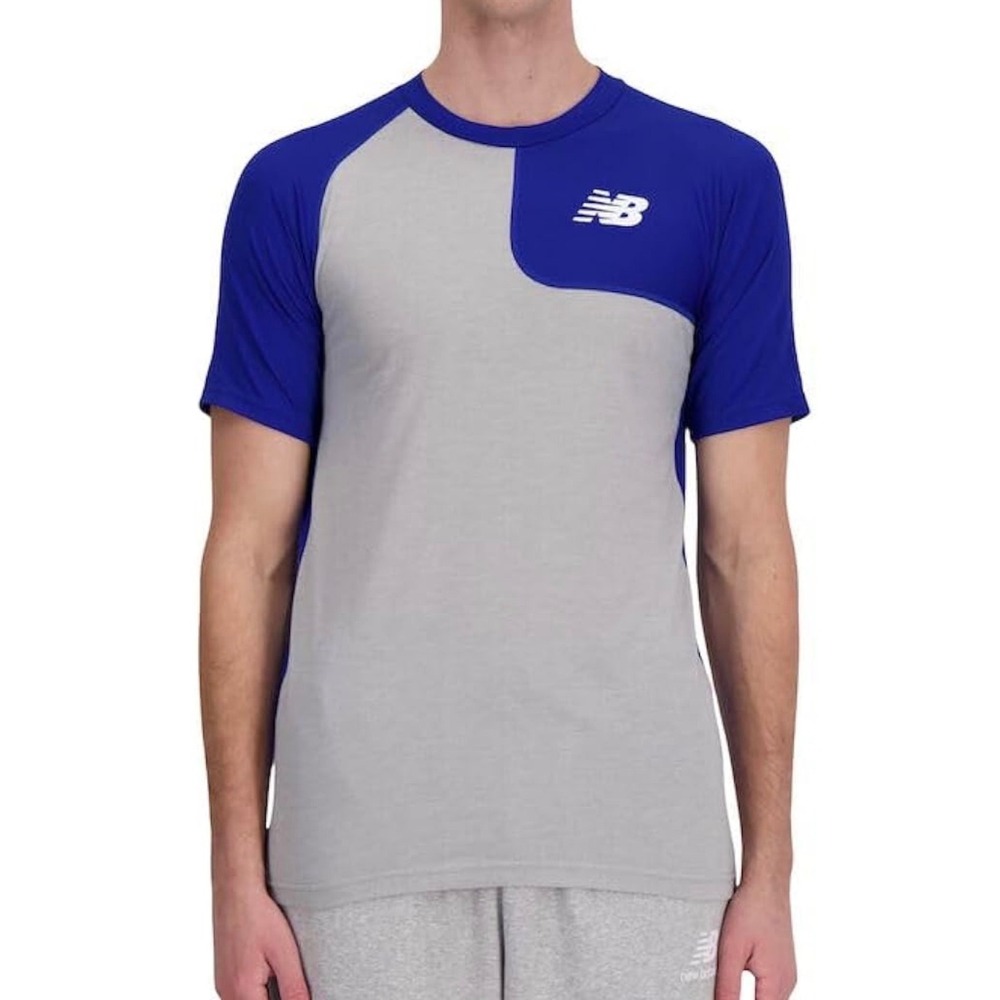 NWT New Balance Men‎ Athletic Performance Slim Fit Asymmetric Colorblock 2XL